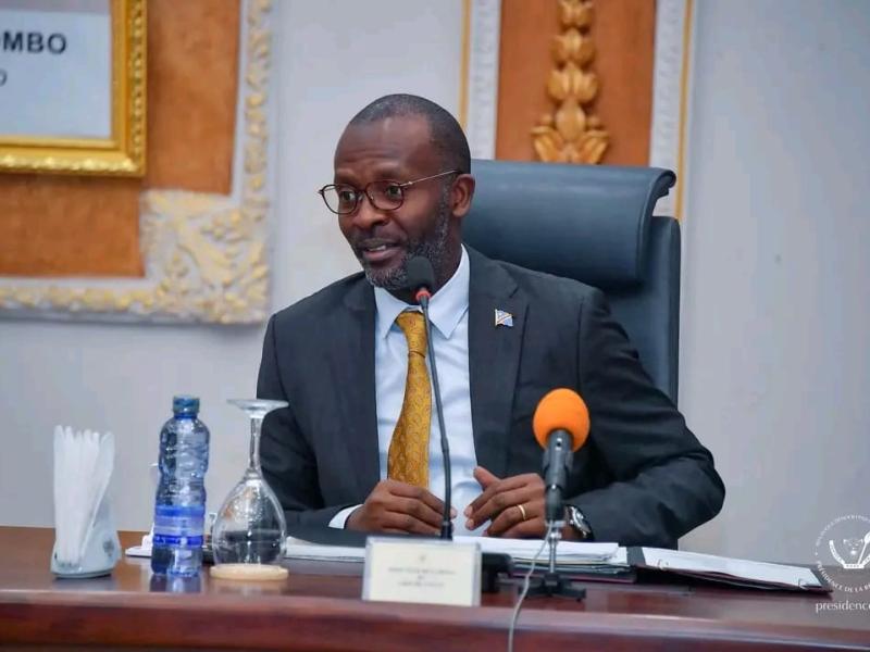 Anthony Nkinzo Kamole, Directeur de cabinet du chef de l’État [photo d'illustration]