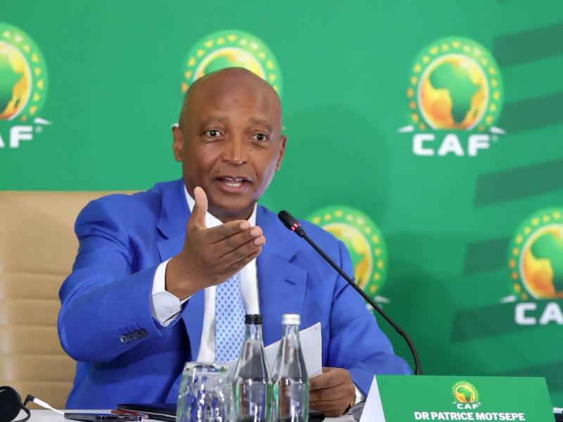 Le président de la CAF Patrice Motsepe [photo d'illustration]
