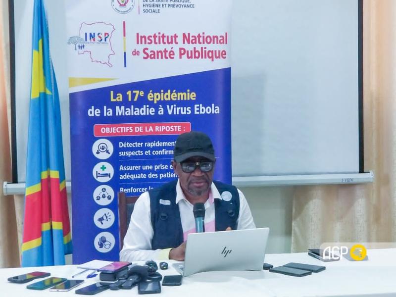 Le docteur Adélard Lufongola, chargé des opérations de la riposte contre Ebola [photo d'illustration]