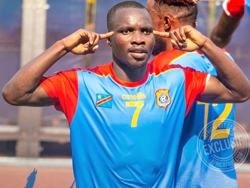 Chadrac Akolo sous les couleurs de Léopards de la RDC [photo d'illustration]