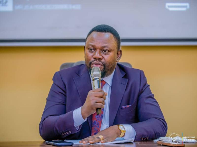 Samuel Mbemba Kabuya, ministre des Droits humains en RDC