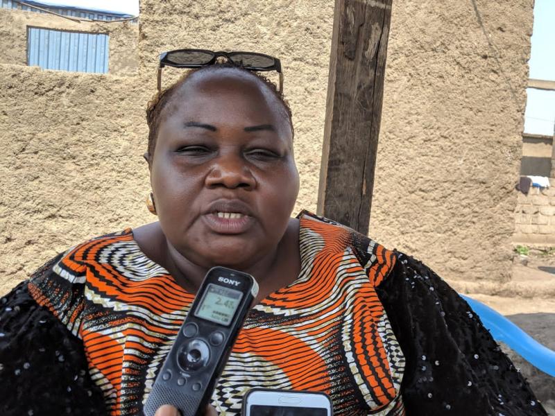 Desange Maliro, responsable de l'orphelinat Tukonge yatima