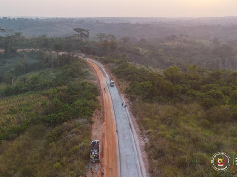 Les travaux de modernisation de la RN1, financés sur les ressources propres du gouvernement congolais, s’accélèrent pour la connexion entre l'Est et l'Ouest de la RDC [photo d'illustration]
