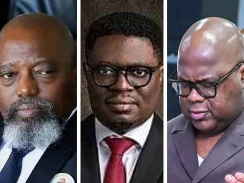 Joseph Kabila, Daniel Shekomba, et Félix Tshisekedi. [Photo d'illustration]