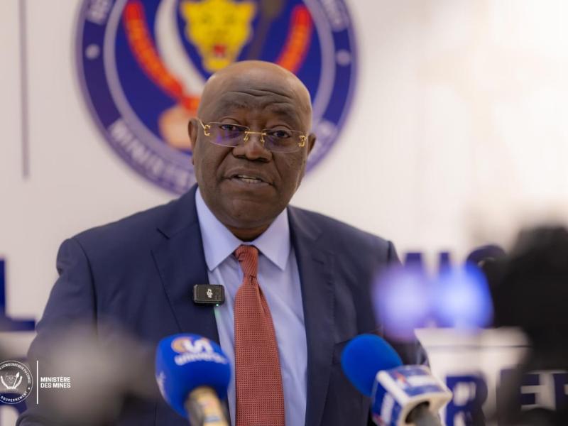 Le directeur de Cabinet du ministre des Mines, le Professeur Michel Kaswa Kayomo [photo d'illustration]