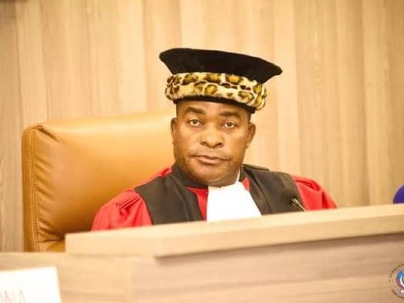 Dieudonné Kamuleta, président de la Cour constitutionnelle