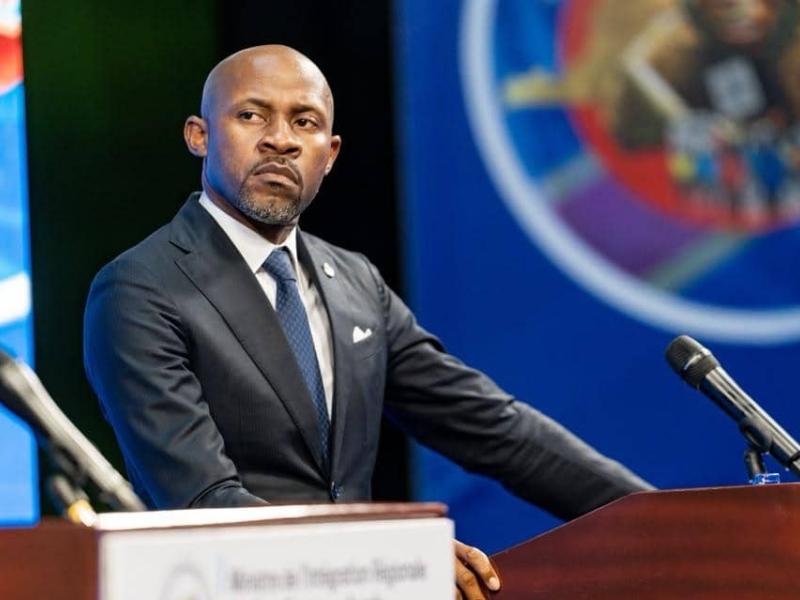 Le porte-parole du gouvernement congolais Patrick Muyaya