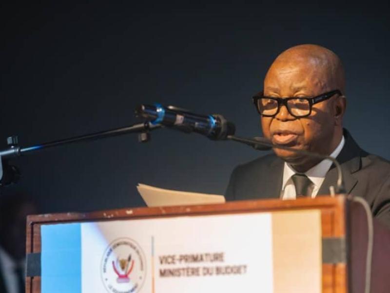 Le VPM en charge du Budget, Adolphe Muzito