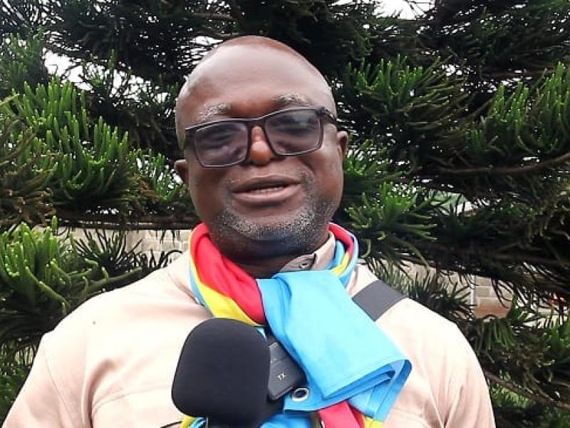 Josué Aruna, directeur de Congo Basin Conservation Society et ambassadeur du Bassin du Congo