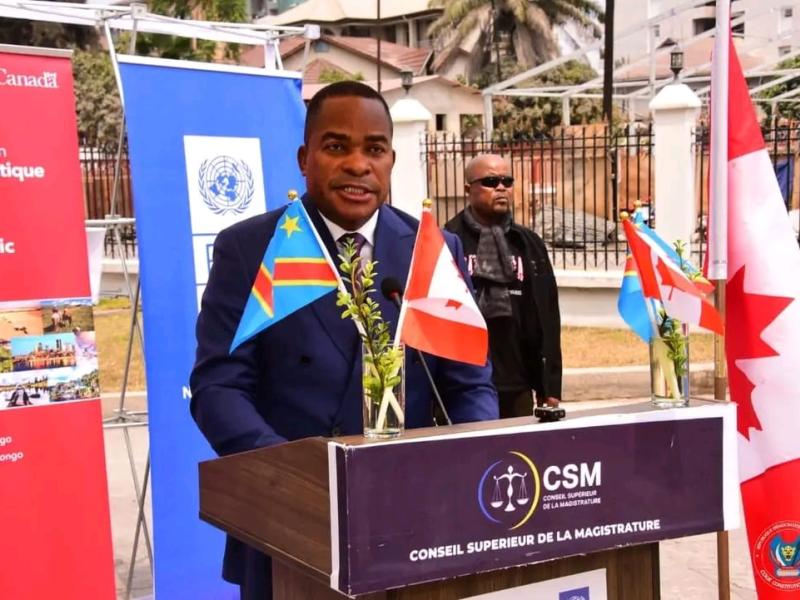 Le président de la Cour constitutionnelle Dieudonné Kamuleta [photo d'illustration]
