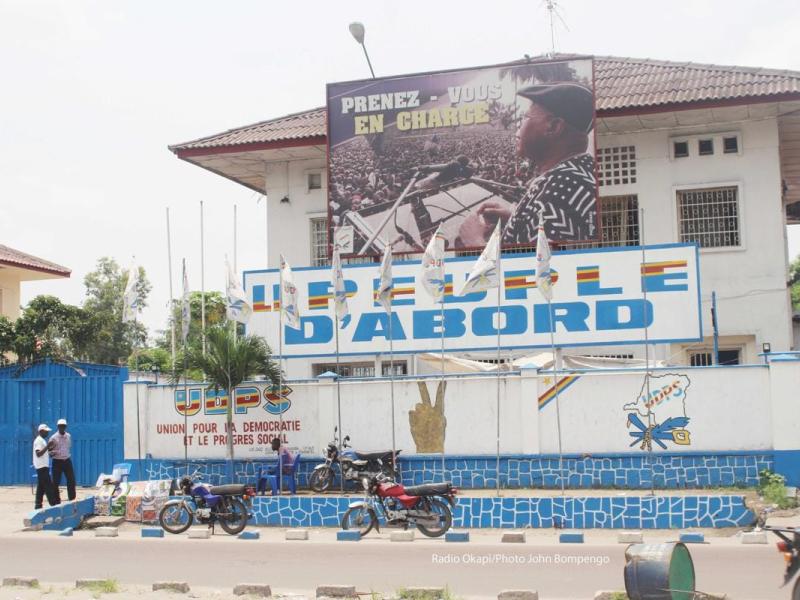 Le siège de l’UDPS/Tshisekedi à Kinshasa [photo d'illustration]