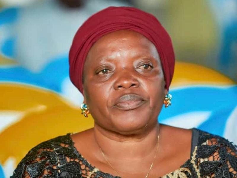 Liberata Buratwa Rubumba,  présidente de l’organisation PACOFEDI