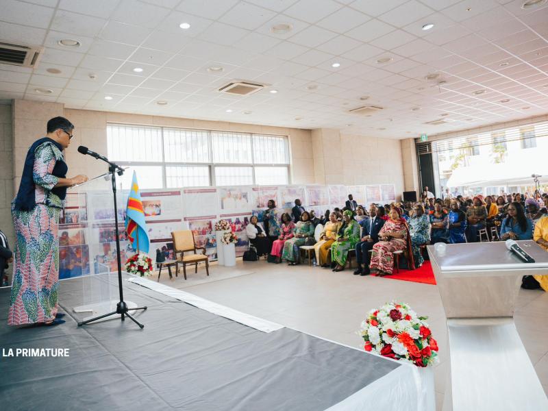 La Première Ministre, Cheffe du Gouvernement du Gouvernementcongolais, Judith Suminwa Tuluka, prend part à la 4ᵉ édition de la Journée Internationale de la Femme Africaine (JIFA)