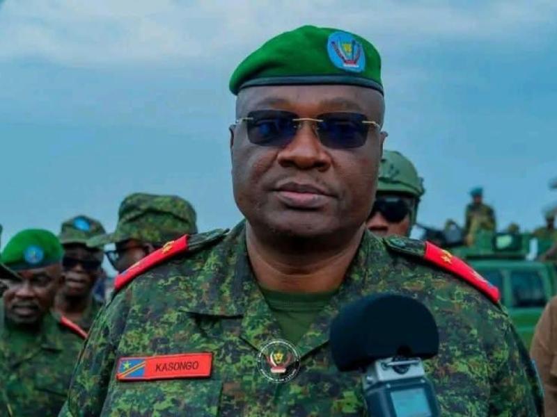 Le gouverneur militaire de l'Ituri, le général-major Kasongo Mulumba Batoka Gaby [photo d'illustration]
