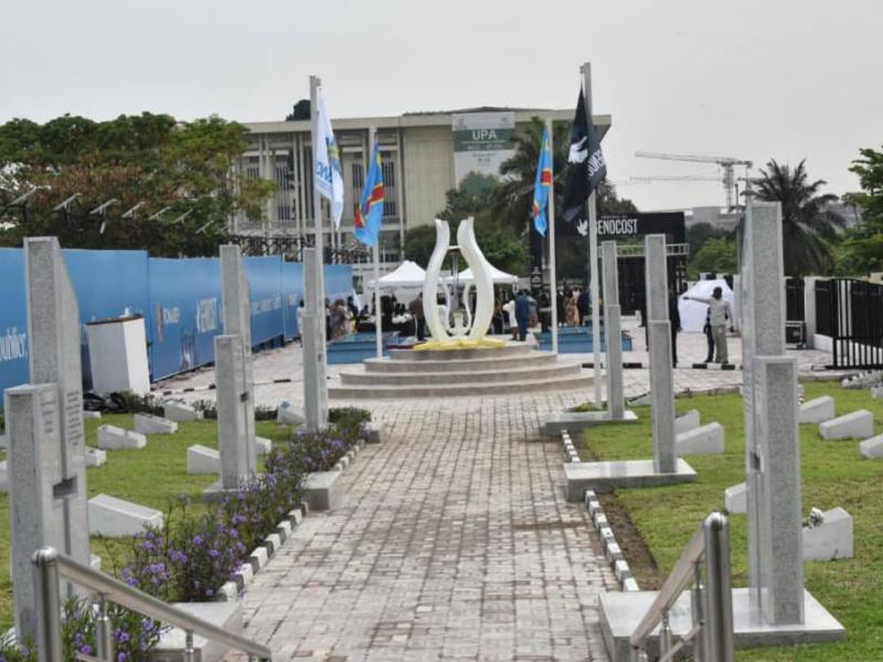 Le Mémorial du Génocost dans la commune de Lingwala, à Kinshasa [photo d'illustration]
