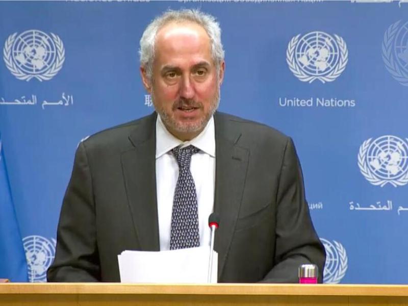 Le porte-parole du secrétaire général de l’ONU, Stéphane Dujarric [photo d'illustration]
