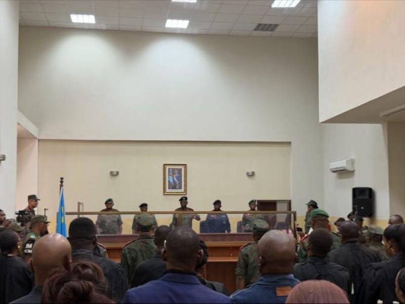 Le général d’Armée Christian Tshiwewe Songesha et ses coaccusés comparaissent à la Haute Cour militaire [Photo d’illustration]