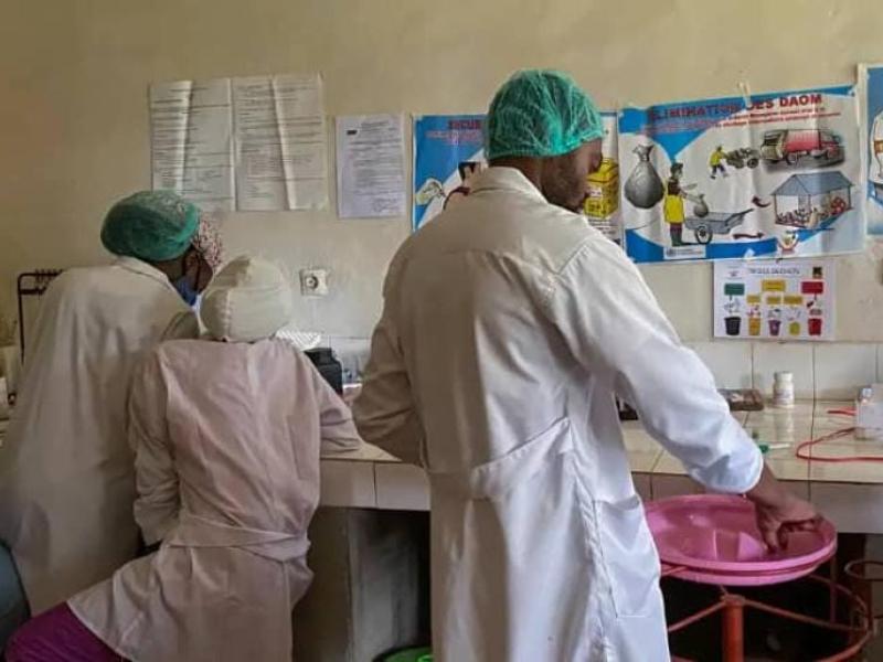 Des médecins congolais en plein travail [photo d'illustration]