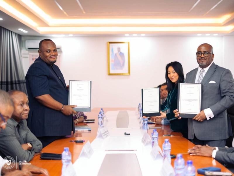 Le Gouvernement provincial de Kinshasa signe un partenariat avec Vingroup pour développer des logements, dans le cadre de l’extension de la capitale rd-Congolaise