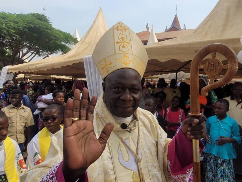 L'évêque du diocèse de Mahagi-Nioka, Monseigneur Sosthène Ayikuli [photo d'illustration]