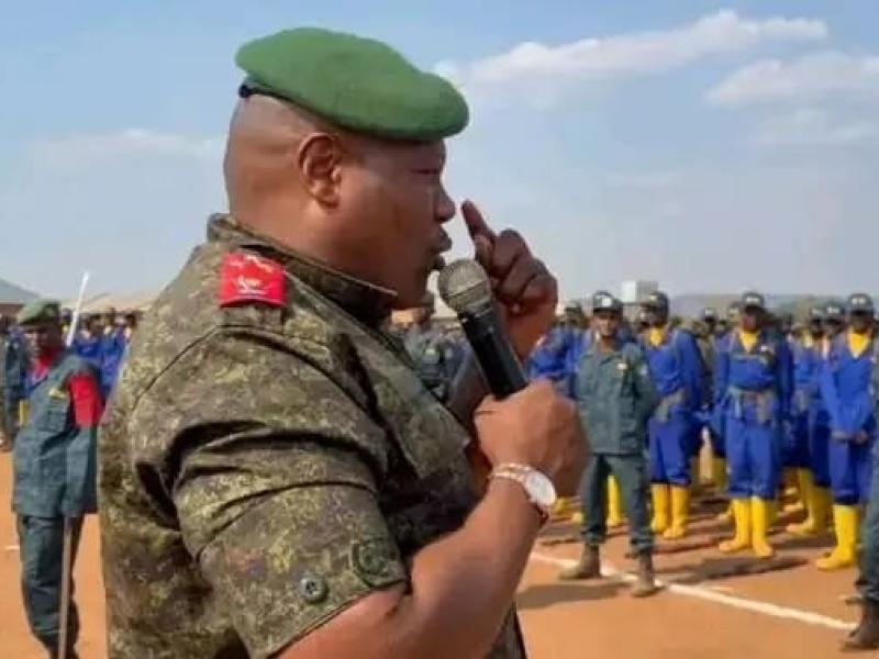 Le lieutenant-général Jean-Pierre Kasongo Kabwik, commandant du Service national et de la Task force [photo d'illustration]