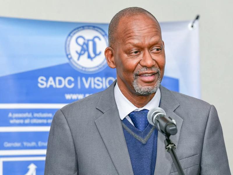 Le secrétaire exécutif de la SADC, Elias Magosi [photo d'illustration]