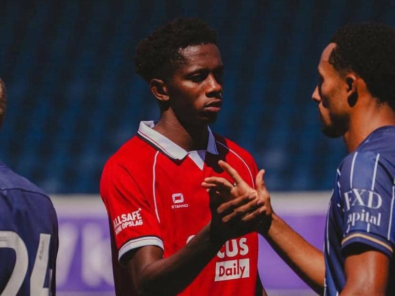 Jules Ahoka, le jeune international U23 de la RDC sous les couleurs de Antwerp