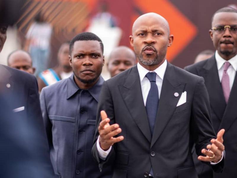 Le ministre des Médias et Communication de la RDC, Patrick Muyaya, en marge de sa participation à la Semaine de l’Étudiant [photo d'illustration]