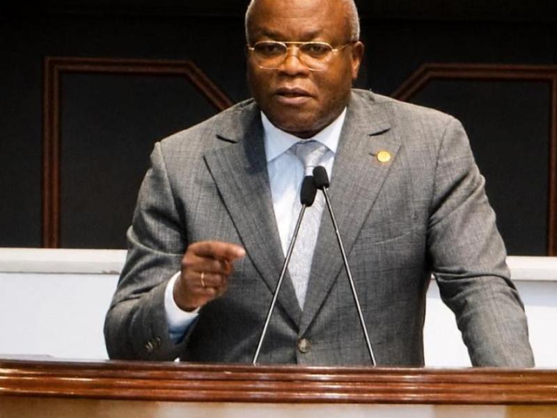 Le député Paul-Gaspard Ngondankoy initiateur de la loi sur le référendum en RDC [photo d'illustration]