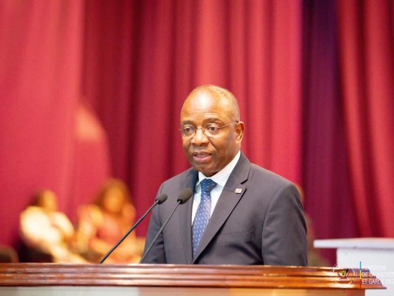 Guillaume Ngefa,  ministre de la Justice et Garde des Sceaux en RDC [photo d'illustration]