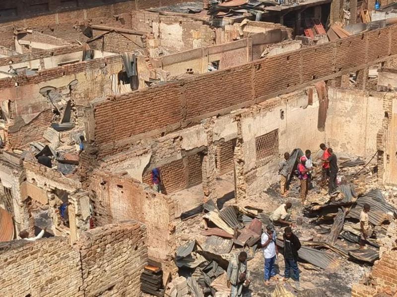 Incendie de 64 ateliers au CMA à Bukavu [photo d'illustration]