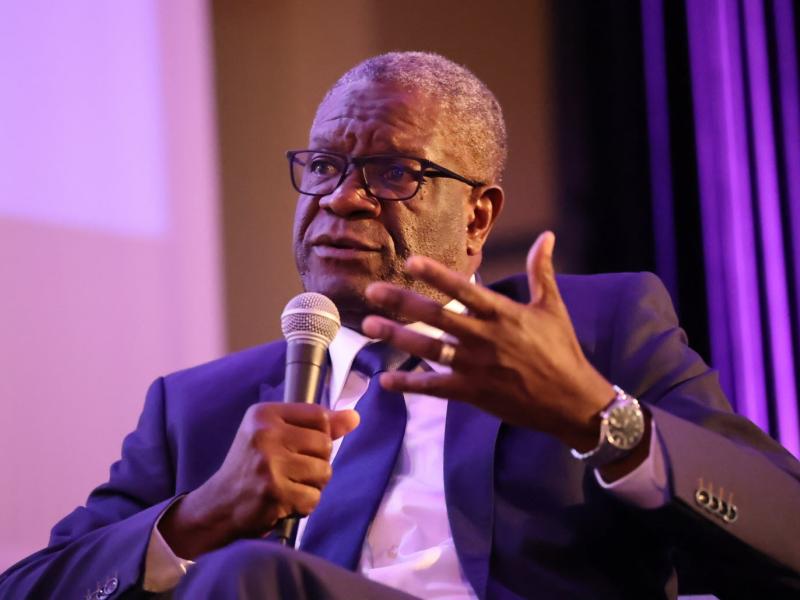 Le prix Nobel de la paix Denis Mukwege [photo d'illustration]