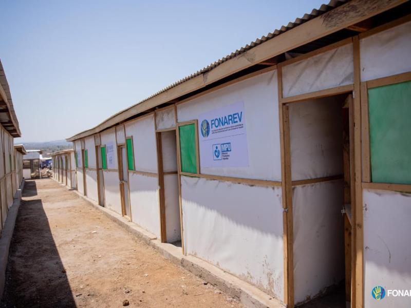 Des abris construits pour les déplacés de l’Est de la RDC [photo d’illustration]
