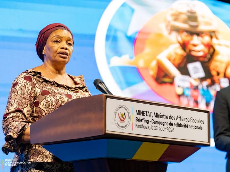 Ministre d'État, ministre des Affaires sociales, Ève Bazaiba Masudi