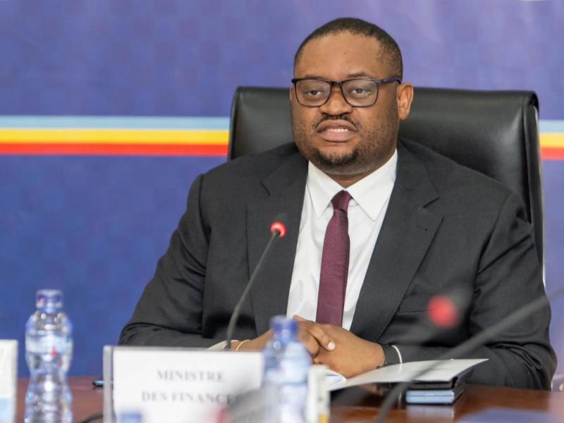 Doudou Fwamba Likunde Li-Botayi,  ministre des Finances en RDC [photo d'illustration]