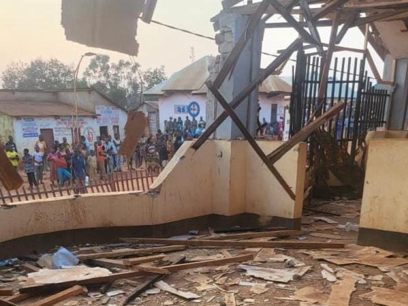 Un hôtel bombardé par des drônes rwandais à Fizi-centre [photo d'illustration]