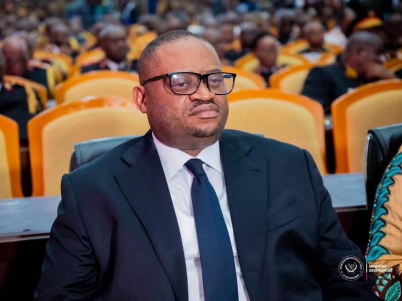 Le ministre des Finances de la RDC, Doudou Fwamba Likunde Li-Botayi