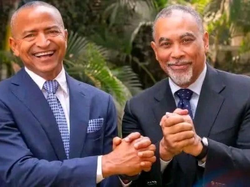 Moïse Katumbi et Olivier Kamitatu [photo d'illustration]