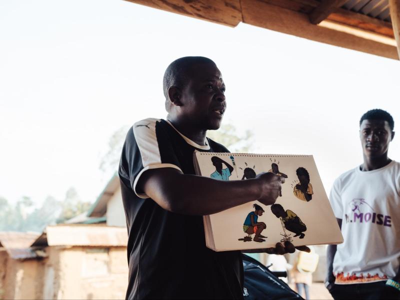 Un décès lié à Ebola est enregistré environ toutes les 30 minutes en RDC, selon MSF [photo d'illustration]