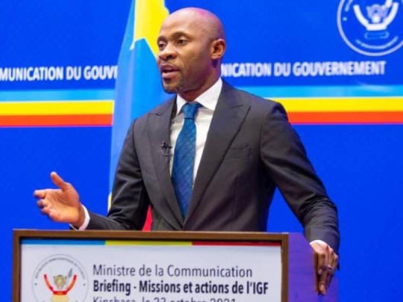 Le ministre de la Communication et Médias, Patrick Muyaya [photo d'illustration]