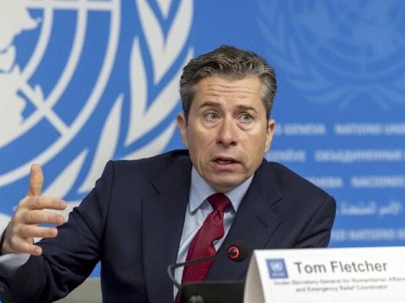 Tom Fletcher, Secrétaire général adjoint de l’ONU et Coordonnateur des secours d’urgence de l’OCHA [photo d'illustration]