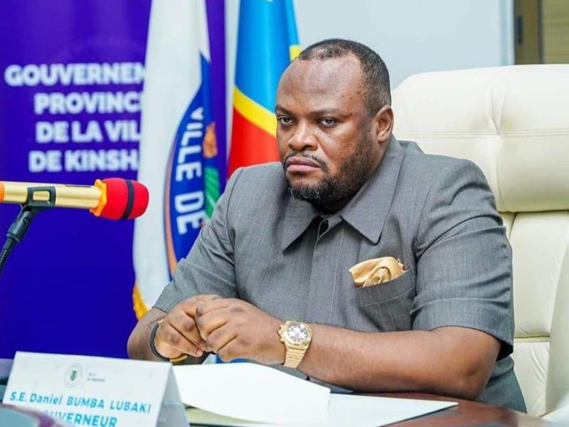 Le gouverneur de la ville de Kinshasa Daniel Bumba [photo d'illustration]