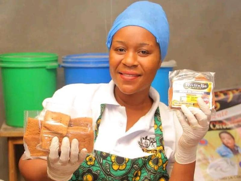 Madame Rolande Baruti, coordonnatrice  de l’organisation SOS PREMA RDC