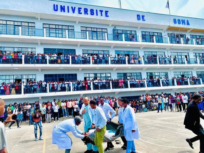 Université de Goma au campus du Lac [photo d'illustration]