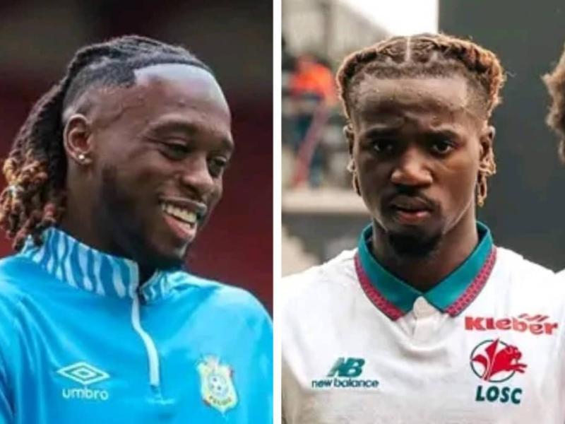 Aaron Wan-Bissaka et Ngal'ayel Mukau. [Photo d'illustration]