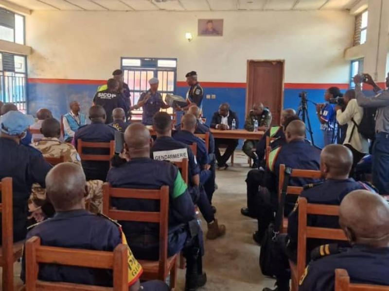 La MONUSCO renforce les capacités de la PNC grâce à la réhabilitation et à l’équipement du commissariat urbain de Beni [photo d'illustration]