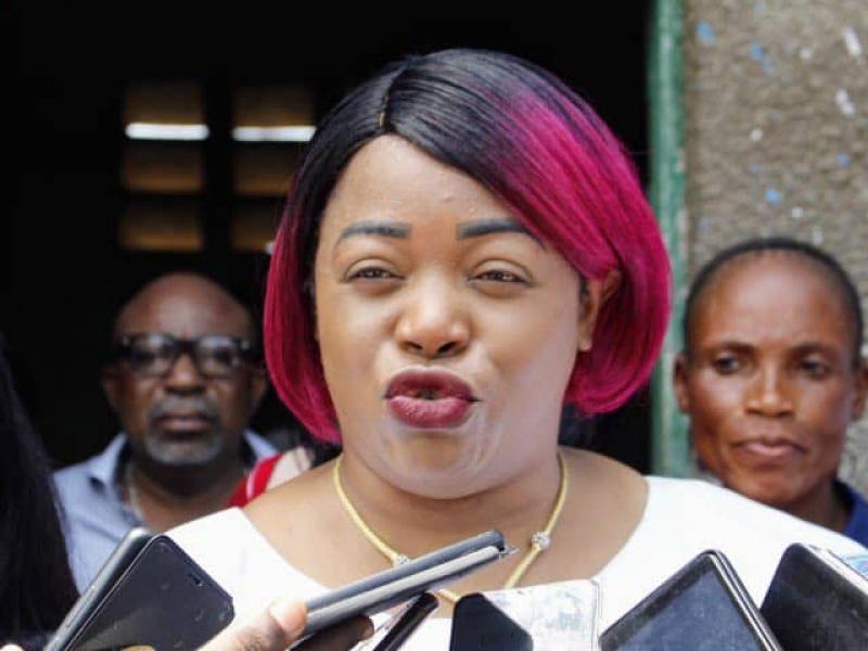 Denise Mukendi Dusauchoy, influenceuse congolaise, présentée comme proche de l'AFC-M23