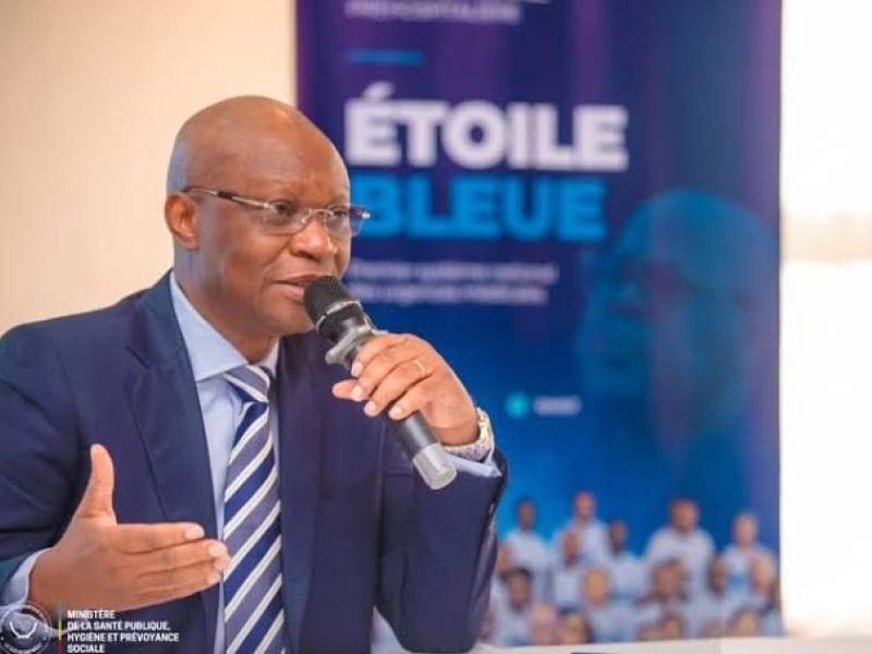 Le Dr Samuel Roger Kamba Ministre de la Santé Publique, Hygiène et Prévoyance Sociale de la RDC