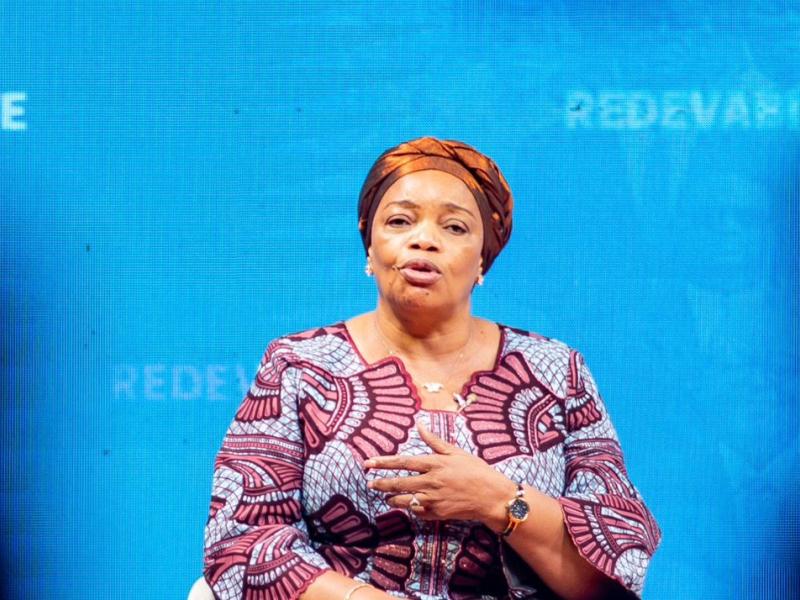 Eve Bazaiba, ministre des Affaires sociales et Actions humanitaires