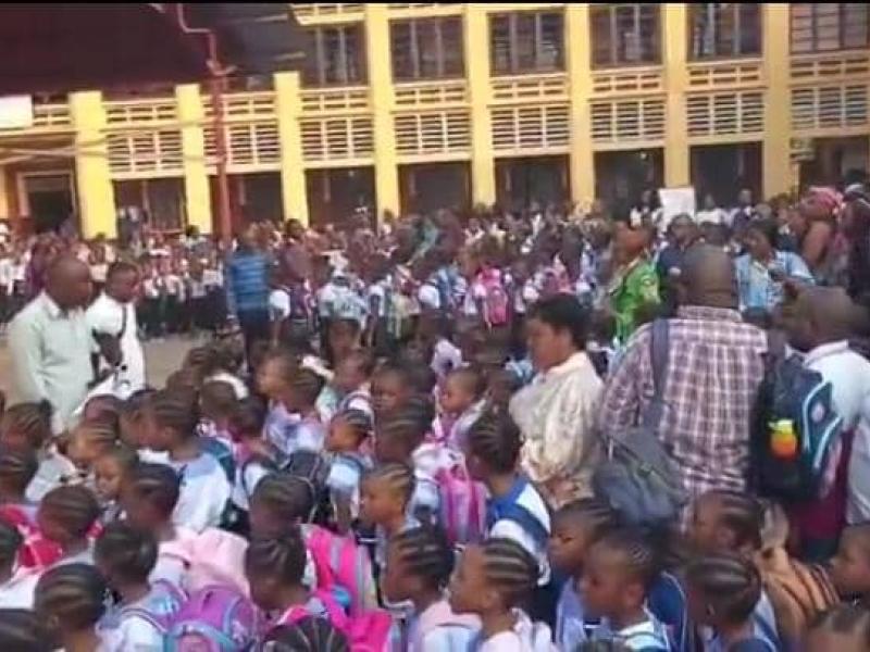 La rentrée scolaire 2026-2027 dans une école de Kinshasa
